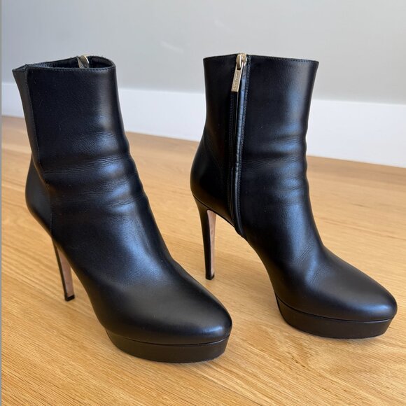Jimmy Choo Leather Ankle Boots